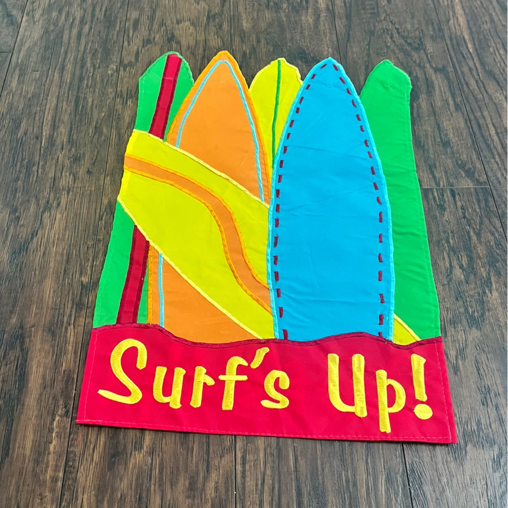 Evergreen enterprises colorful surfs up garden flag outdoor decor